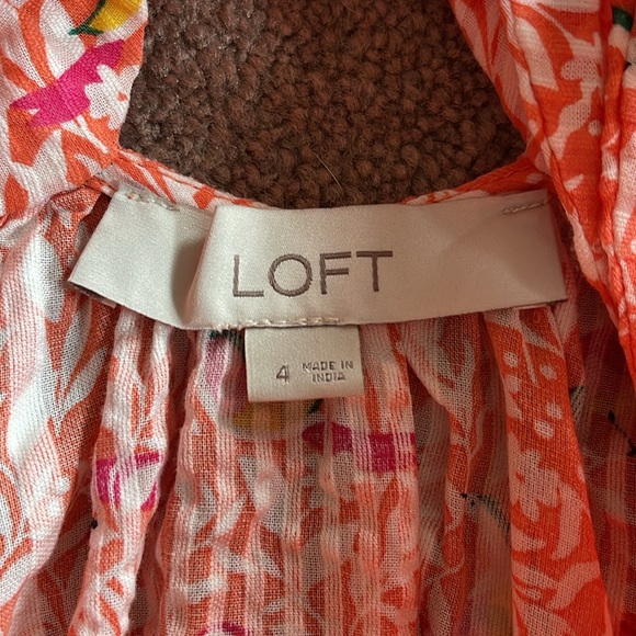 LOFT cami tank top tie back size 4 new - Picture 4 of 4